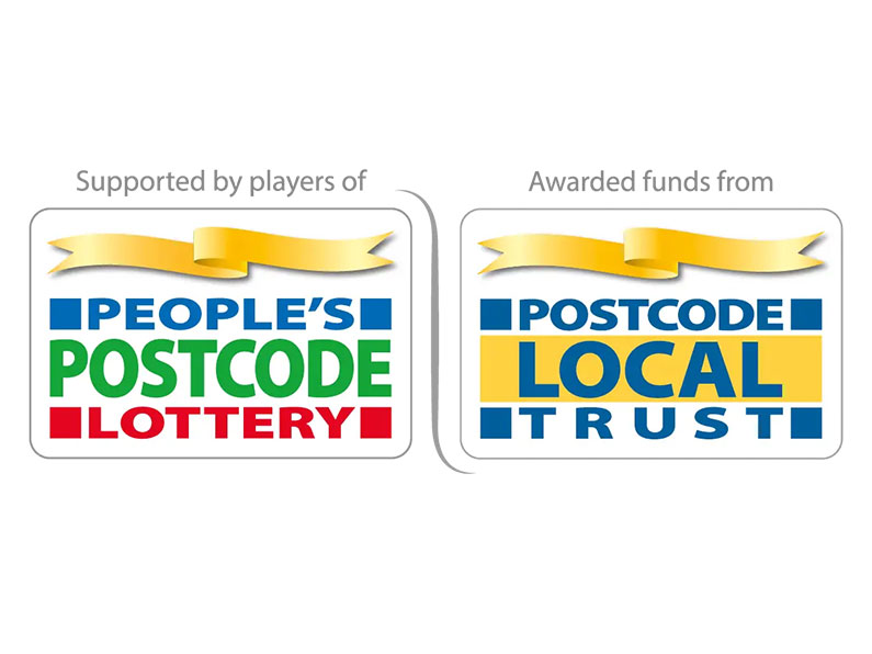 People Postcode Lottery and Postcode Lottery Trust logos