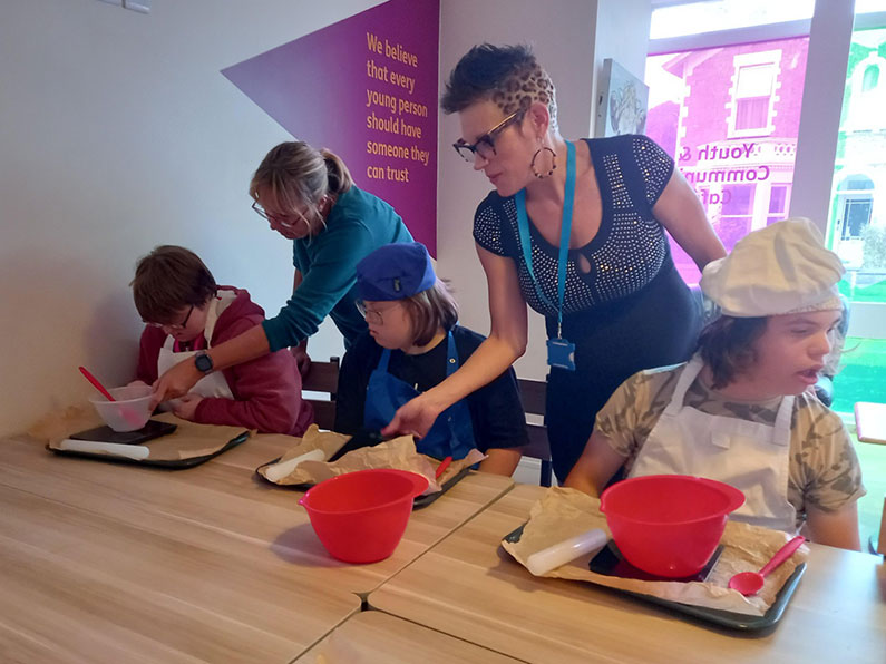 Sweet Making at Weston super Mare Youth Club