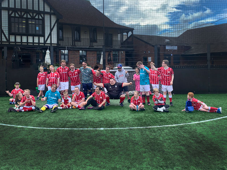 Discover Together Bristol Down Syndrome Football Club - Ups and Downs ...