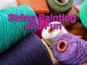 String Painting and Fun @ Tinneys Youth Club | England | United Kingdom